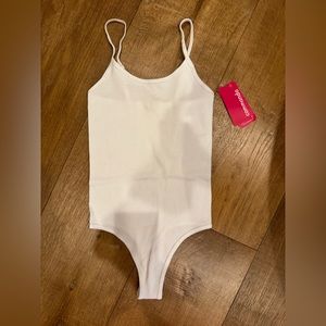 NWT WHITE COMMANDO BODYSUIT